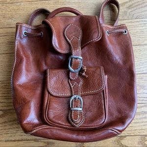 Leather Backpack